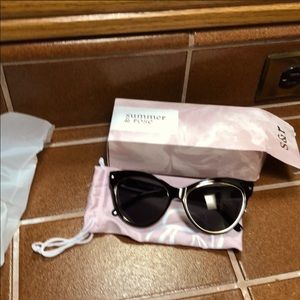 Summer and Rose Black Sunglasses